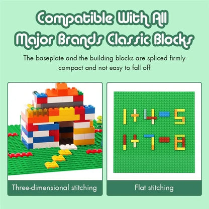 32x32 16x16 Dots Styles Plastic Assembly Blocks Base Plates Figures City Classic Toys Building  Baseplates  For Children Gift