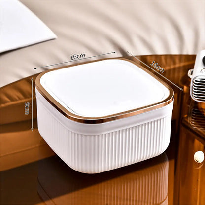 Bathroom Toilet Hotel B&B With Lid Kitchen Living Room Sandwich Trash Can Lid Multi-purpose Modern Toilet Hygienic Sandwich