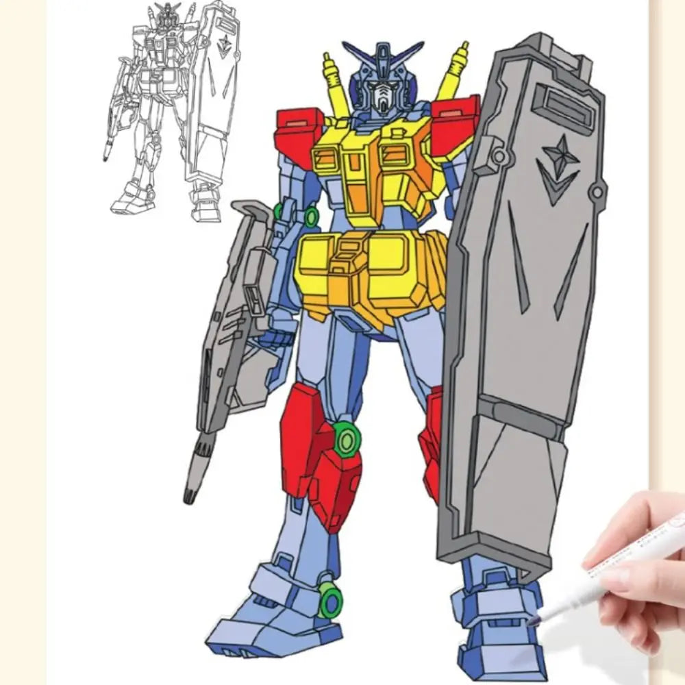 Comics Girl Boy Comics Hand Drawn Tutorial Book Novice Zero Basic Learning Line Draft Practice Book Art Tracing Sketch