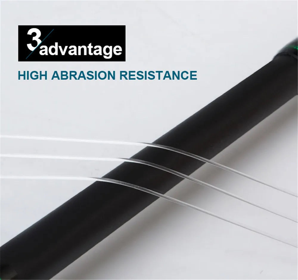 100m Fluorocarbon Bait Fishing Line, Carbon Fiber Fly Fishing, Wild Fishing, Sea Fishing, Fishing Accessories, Tools, Outdoor