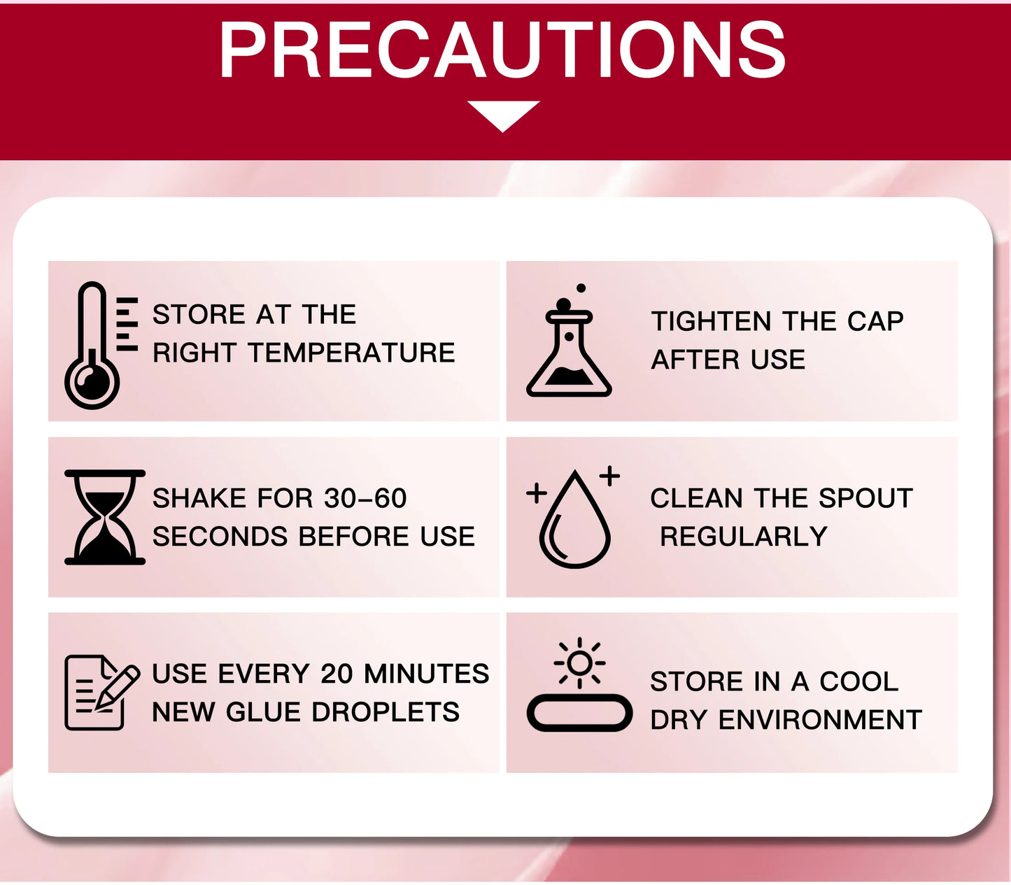 Eyelash Extension Glue 5ml Fast Dry Individual Lashes Glue False eyelash glue Lash Extension makeup tool DIY Cluster Lash Glue