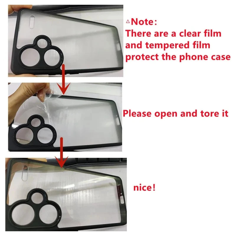 Clear Case For Nothing Phone 3a Cover Nothing Phone 3a Fundas Hard PC Camera Protector Shockproof Back Case For Nothing Phone 3a