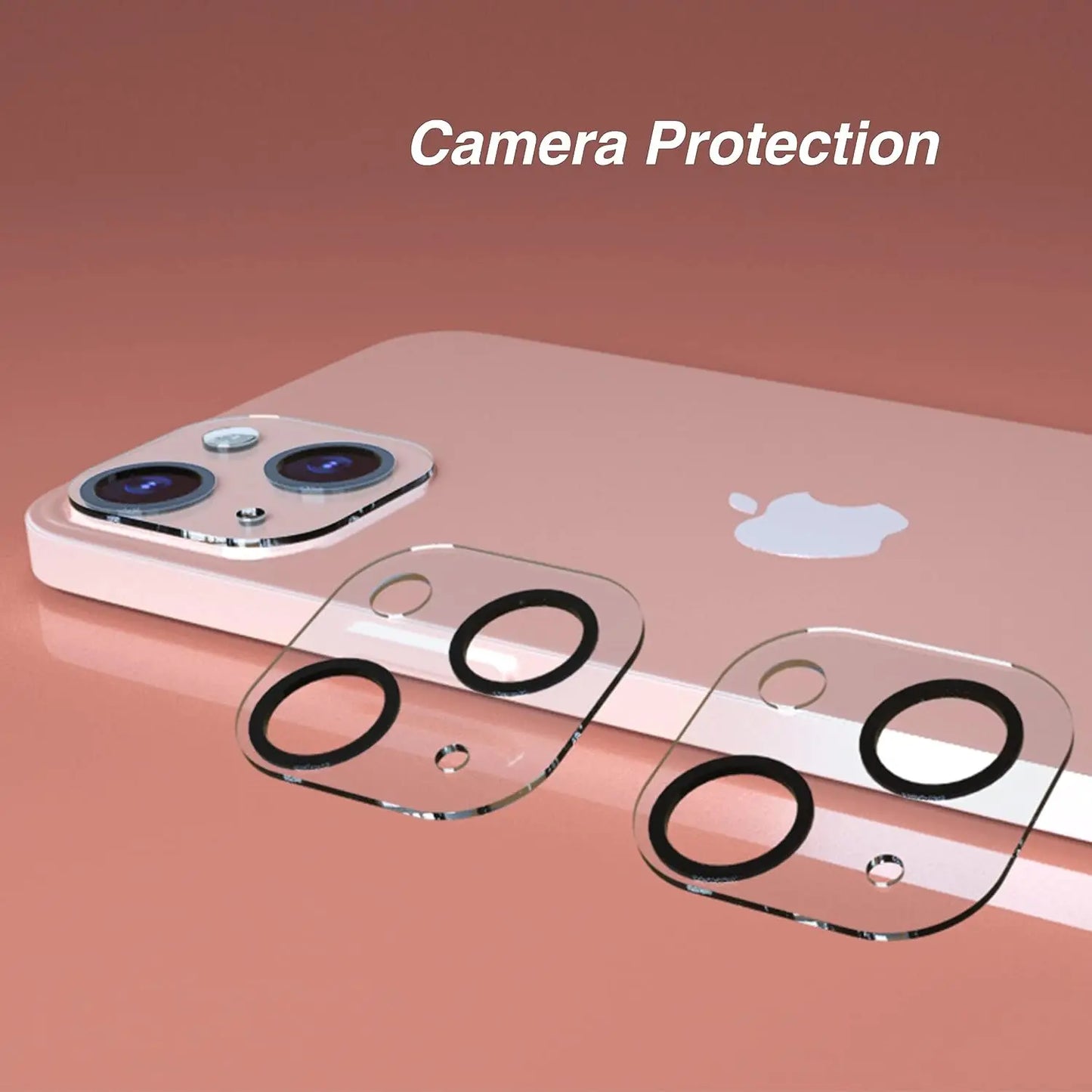 3PCS Camera Lens Protector Cover For iPhone 15 Pro Max 14 Plus 13 Mini 12 11 15Pro 14Pro 15Plus Protection Phone Protective Film