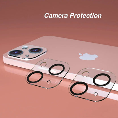 3PCS Camera Lens Protector Cover For iPhone 15 Pro Max 14 Plus 13 Mini 12 11 15Pro 14Pro 15Plus Protection Phone Protective Film