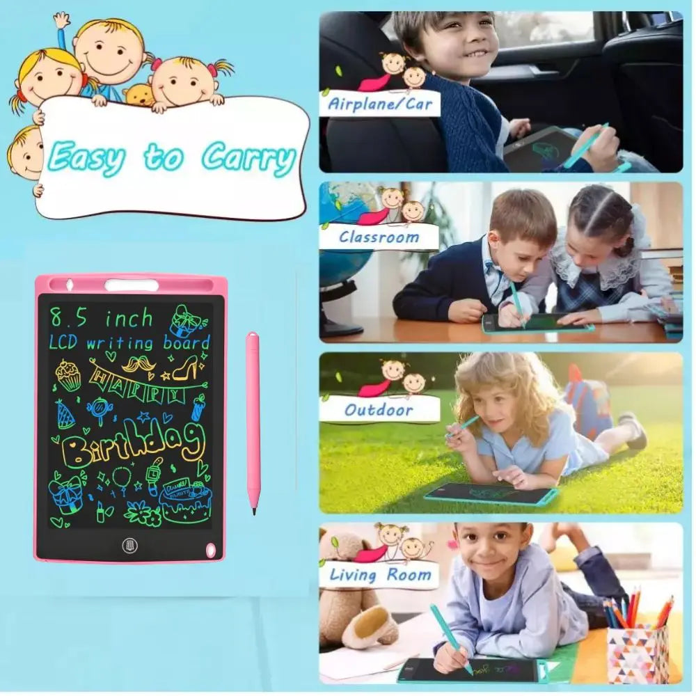 Children's Digital Drawing Tablet 8.5 Inch LCD Screen Electronic Writing Board with Handwriting Pad and Stylus Pad LCD Screen