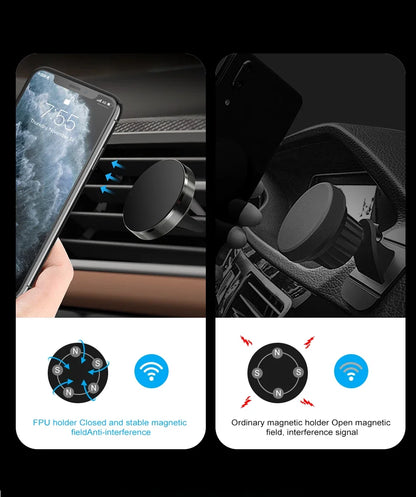 Magnetic Phone Holder in Car Stand Magnet Cellphone Bracket Car Magnetic Holder for Phone for iPhone 15 14 13 12 Huawei Xiaomi