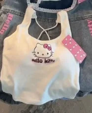 Thicken Hello Kitty Pajama Pants Sanrio Anime Fleece Double Elastic Fabric Soft Trousers Women Trousers Cartoon Birthday Gift