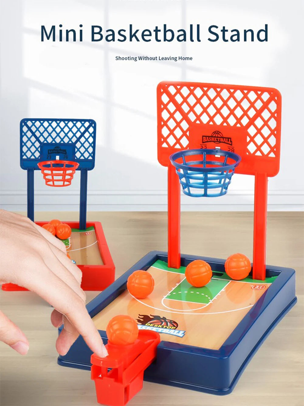 Basketball Game.Mini Desktop Tabletop Portable Travel Or Office Game Set for Indoor Or Outdoor. Fun Sports Novelty Toy Or Gift