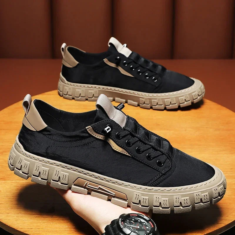 Sneakers for Men New Flats Casual Shoes One Pedal Breathable Men Loafers Stylish and Comfortable High-end Brand Shoes for Men