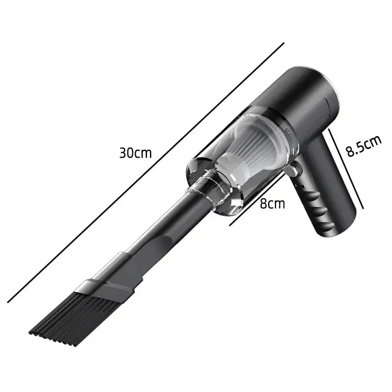 Clearance_Portable Wireless Car Vacuum Cleaner Wireless Vacuum Cleaner Dual Use for Home and Car 120W High Power Powerful Vacuum