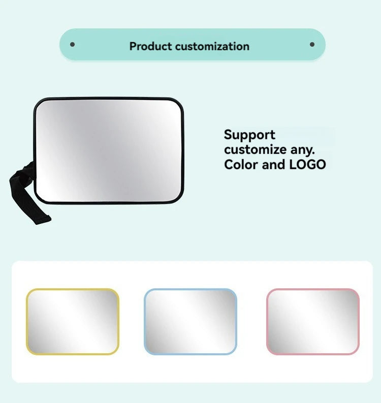 Car Rearview Mirror Baby Mirrors For Safety Interior Mirror Universal Car Seat Headrest Mirror Monitor Child Baby Safety Driving
