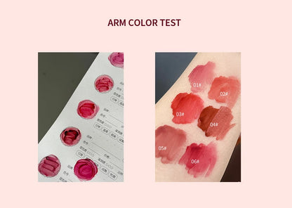 HERORANGE Light Glass-Like Lip Lacquer - Mirror Shine, Hydrating Formula; Smudge-Proof, Long-Wear, and Skin-Brightening