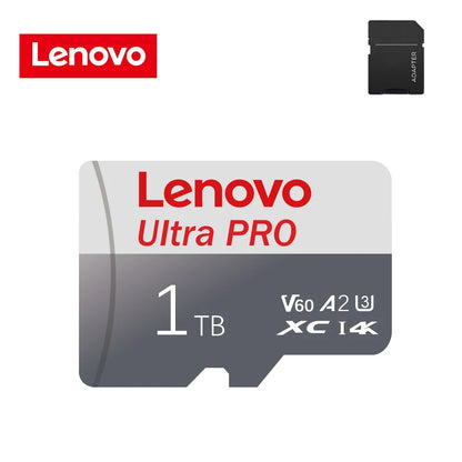 Original Lenovo Memory Card 2TB 128GB Class 10 V60 TF Card 1TB Mini SD Card 512GB 256GB A2 U3 Micro Card 2TB High Speed TF Card