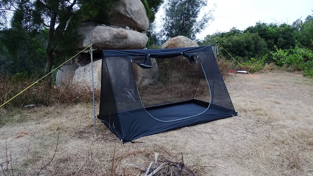 Bushcraft Tent Baker Style Outdoor Camping Multifunction Bushcraft Shelter Woodland Tent Backwoods Hot Tents for 2 Persons