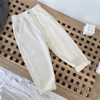 Kids Pants Kids Clothes Slacks Boys Girls Pants Foreign Style Korean Pants Autumn Spring Clothes for Kids