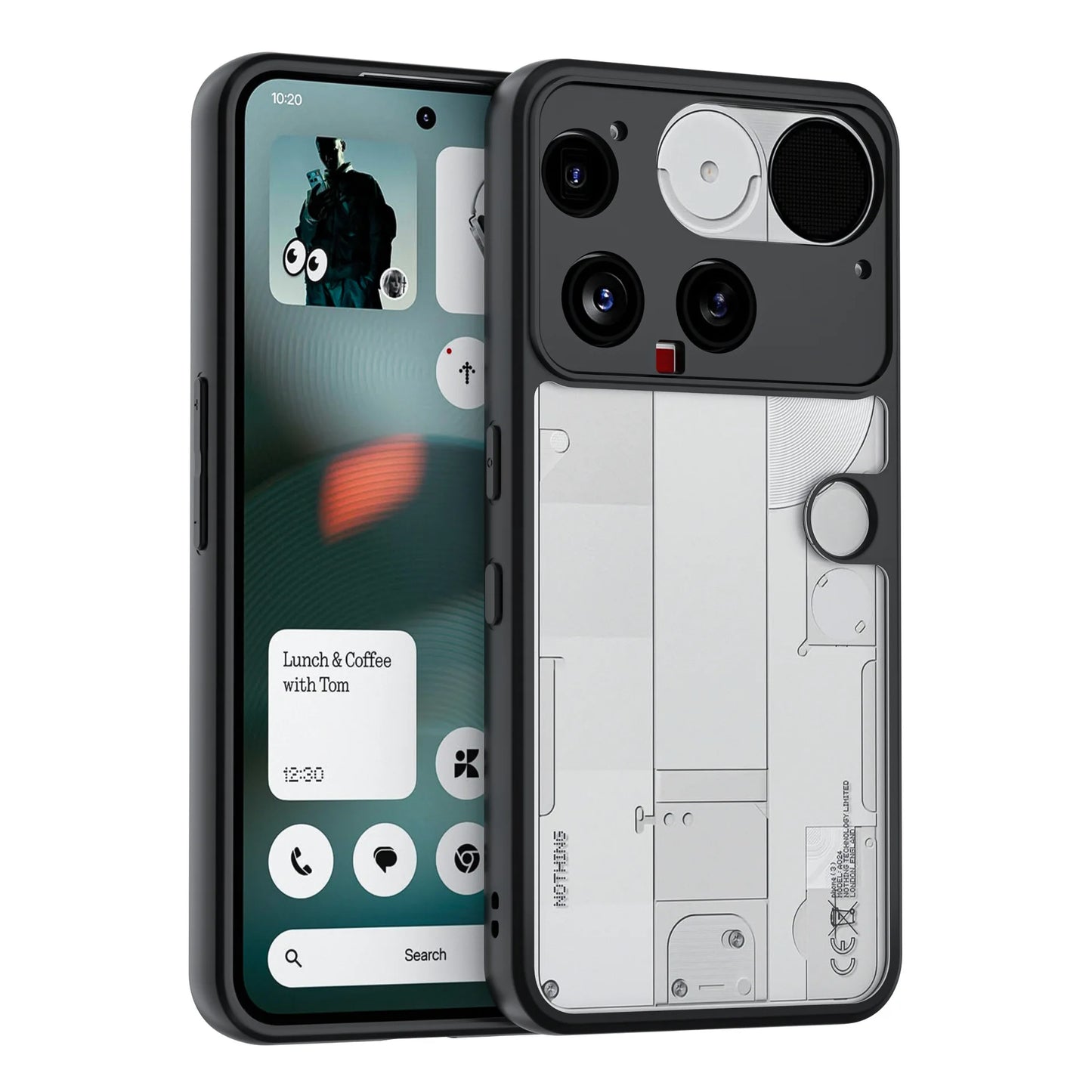 Hard Fitted Cover Shockproof Funda Accessories Case for Nothing Phone 3 5G Covers