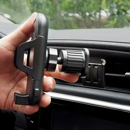 Car Phone Holder Bracket Accessories Interior Auto Air Outlet Cellphone Support Parts Phone Stand Base Fixing Clip