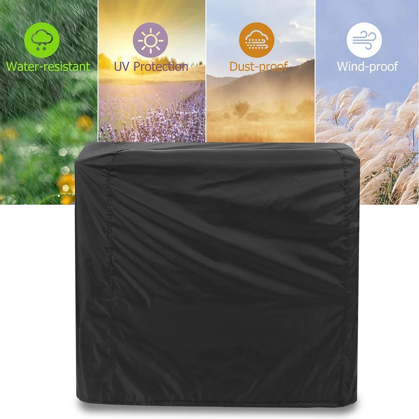 BBQ Grill Barbeque Cover Anti-Dust Waterproof and Anti-corrosion Charbroil BBQ Cover Outdoor Rain Protective Barbecue Cover