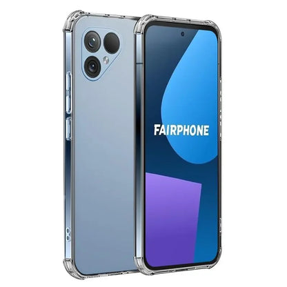 جراب TPU شفاف مقاوم للصدمات بأربع زوايا لهاتف Fairphone 6 5 غطاء حماية شفاف لهاتف Fairphone6