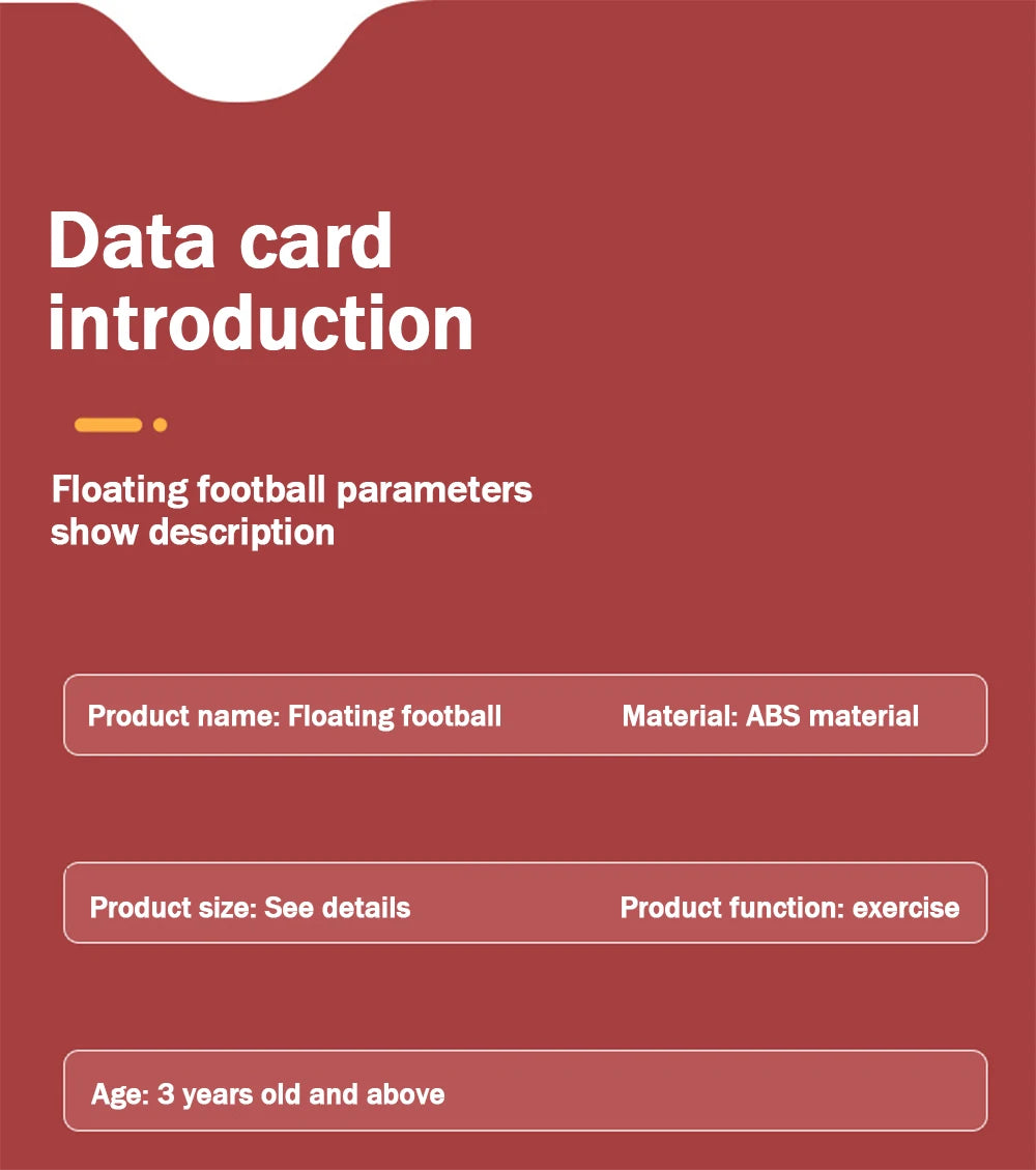 1 Pcs Battery Type Electric Light Air Cushion Indoor Parent Child Exercise Suspended Football