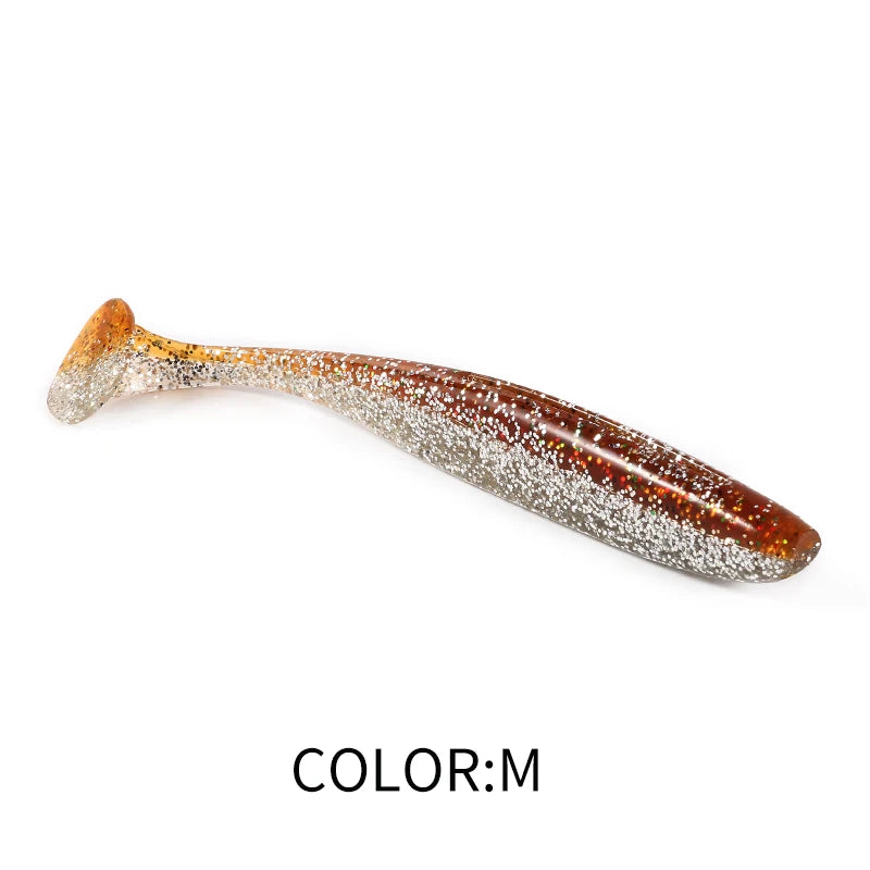 2021 Supercontinent shiner 50mm 75mm 100mm Fishing Lures soft Artificial Bait easy for hooking up big pike