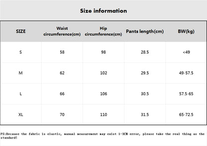 quick-drying women's running shorts sports layer elastic waist active sports shorts with pockets yoga shorts