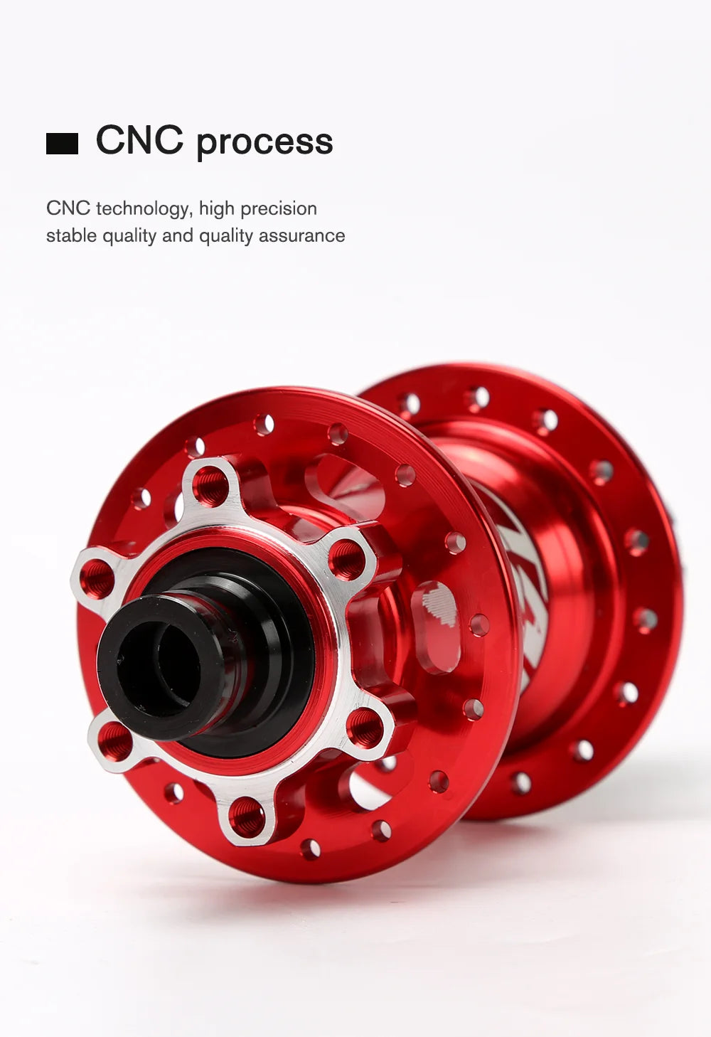 TANKE 120 Click Hub 6 Bearing MTB Mountain Bike Hub Front Rear 28 32 36 Holes QR Thru-axle Exchange Disc Brake Bicycle Hubs HG