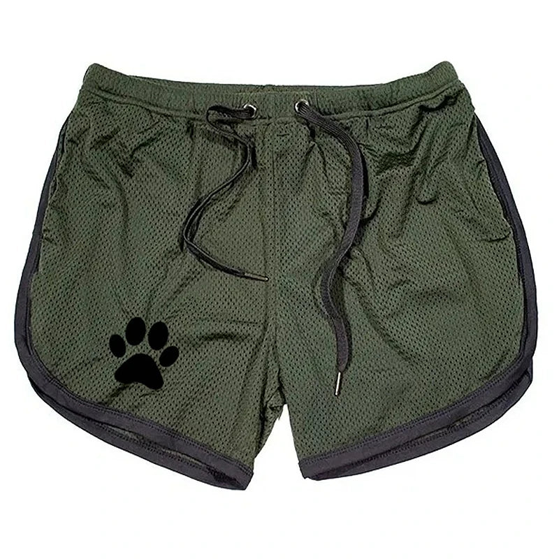 Mens Gym Fitness Shorts Bodybuilding running sports shorts Jogging Workout Male Summer Breathable Mesh Shorts men Sweatpants02