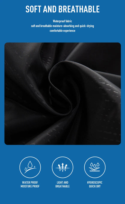 LNGXO Women Men Hiking Pants Outdoor Waterproof Pants Unisex Climbing Camping Sports Quick Dry Mountain Rain Trousers Anti UV