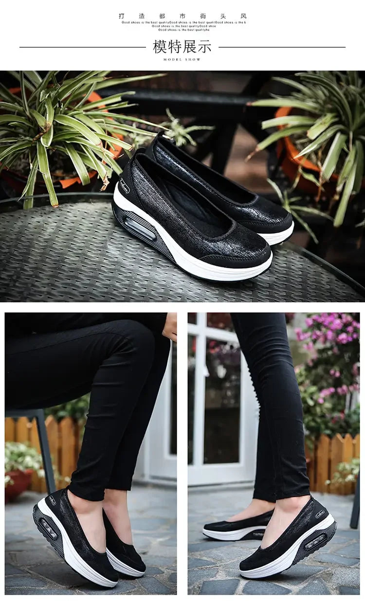 Shoes for Women Shoes 2025 New Flats Women Loafers Slip on Shoes Woman Tenis Feminino Casual Outdoors Plus Size Woman Sneakers
