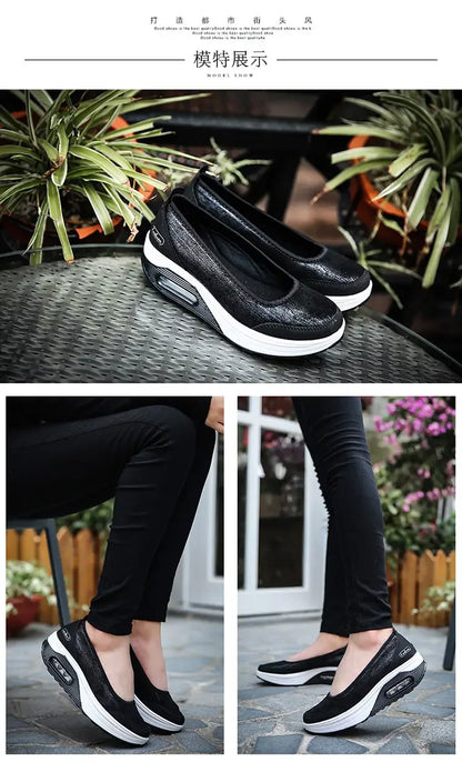Shoes for Women Shoes 2025 New Flats Women Loafers Slip on Shoes Woman Tenis Feminino Casual Outdoors Plus Size Woman Sneakers