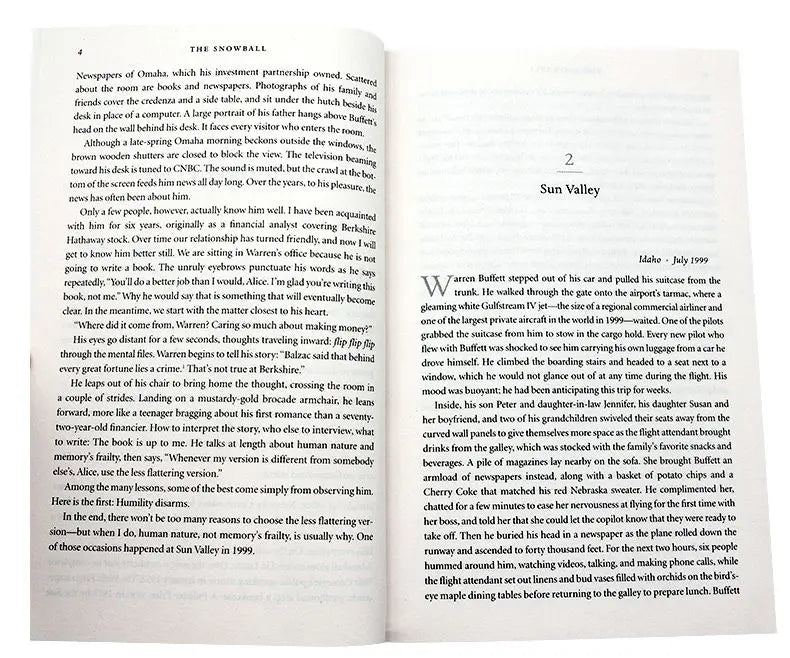 The Snowball: Warren Buffett and The Business of Life Personal Investment and Financial Management Books