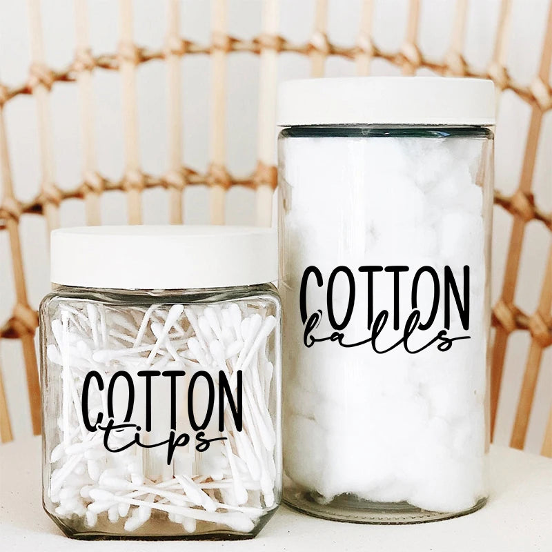 Bathroom Shampoo Body Wash Label Vinyl Sticker Bottle Jar Dispenser Labels Decals Decoration Home Organisation Storage Label