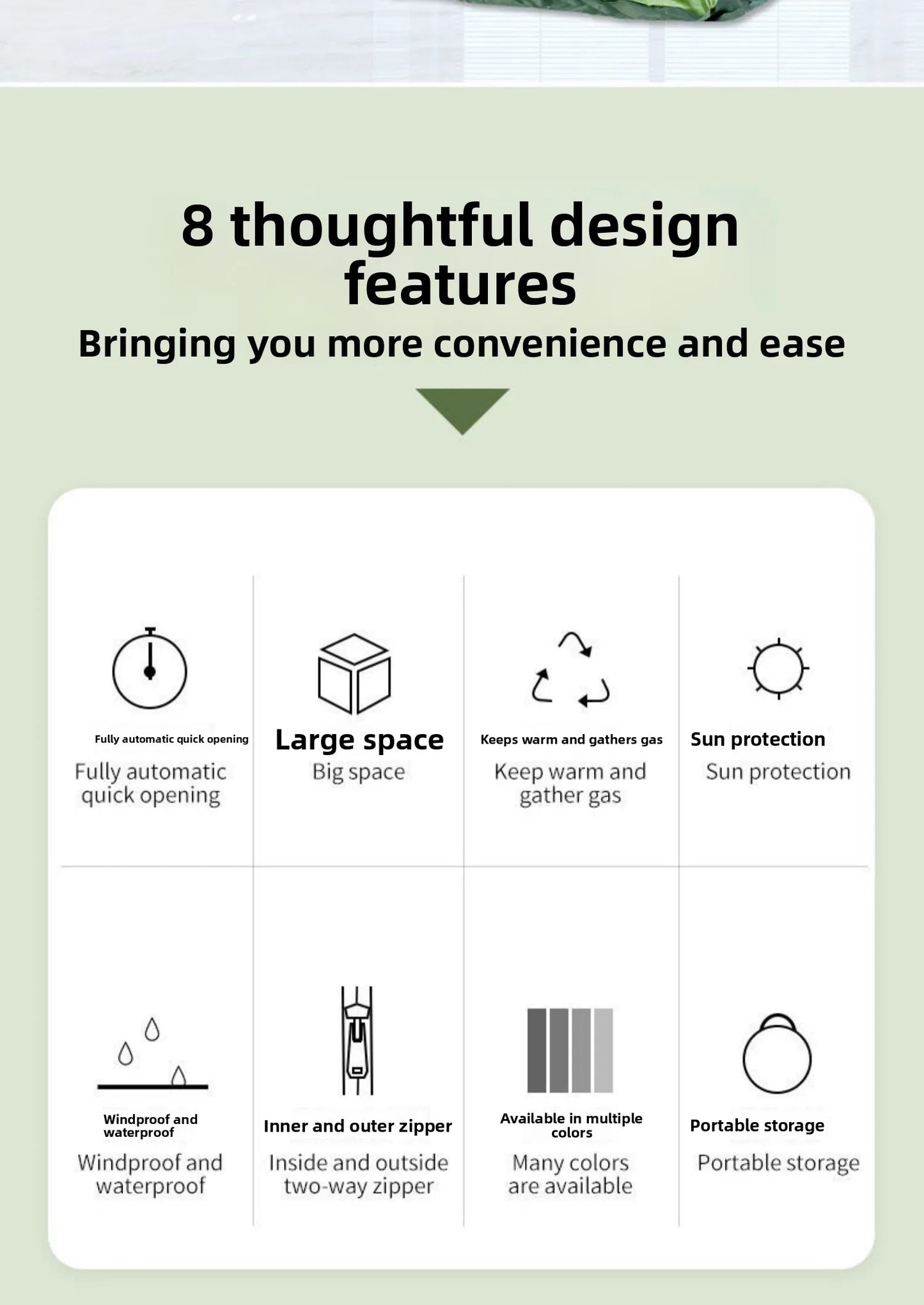 خيمة استحمام خارجية محمولة، خيمة طاقة سميكة، مرحاض متنقل، غرفة تغيير الملابس، عزل حراري، كاميرا، معدات سفر