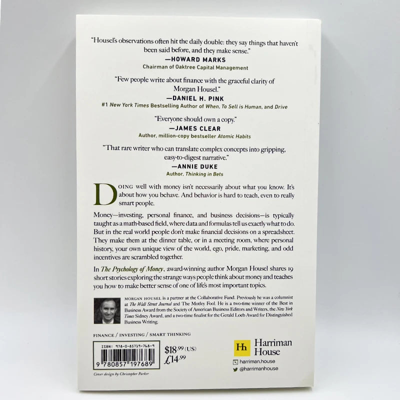 علم نفس المال - دروس خالدة في الثروة والجشع والسعادة - كتب مالية للبالغين