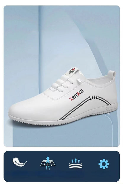 2024 New Casual Shoes for Men Fashion Lightweight Men Walking Shoes Comfortable Slip-on Loafers Outdoor All Match Men Flat Shoes