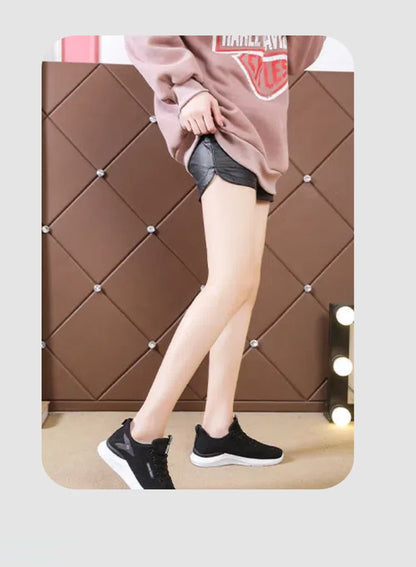 تتميز أحذية المشي النسائية بنعل ناعم ومقاوم للانزلاق مما يجعلها مثالية للعدائين الأنيقين. قابلة للتنفس ومريحة