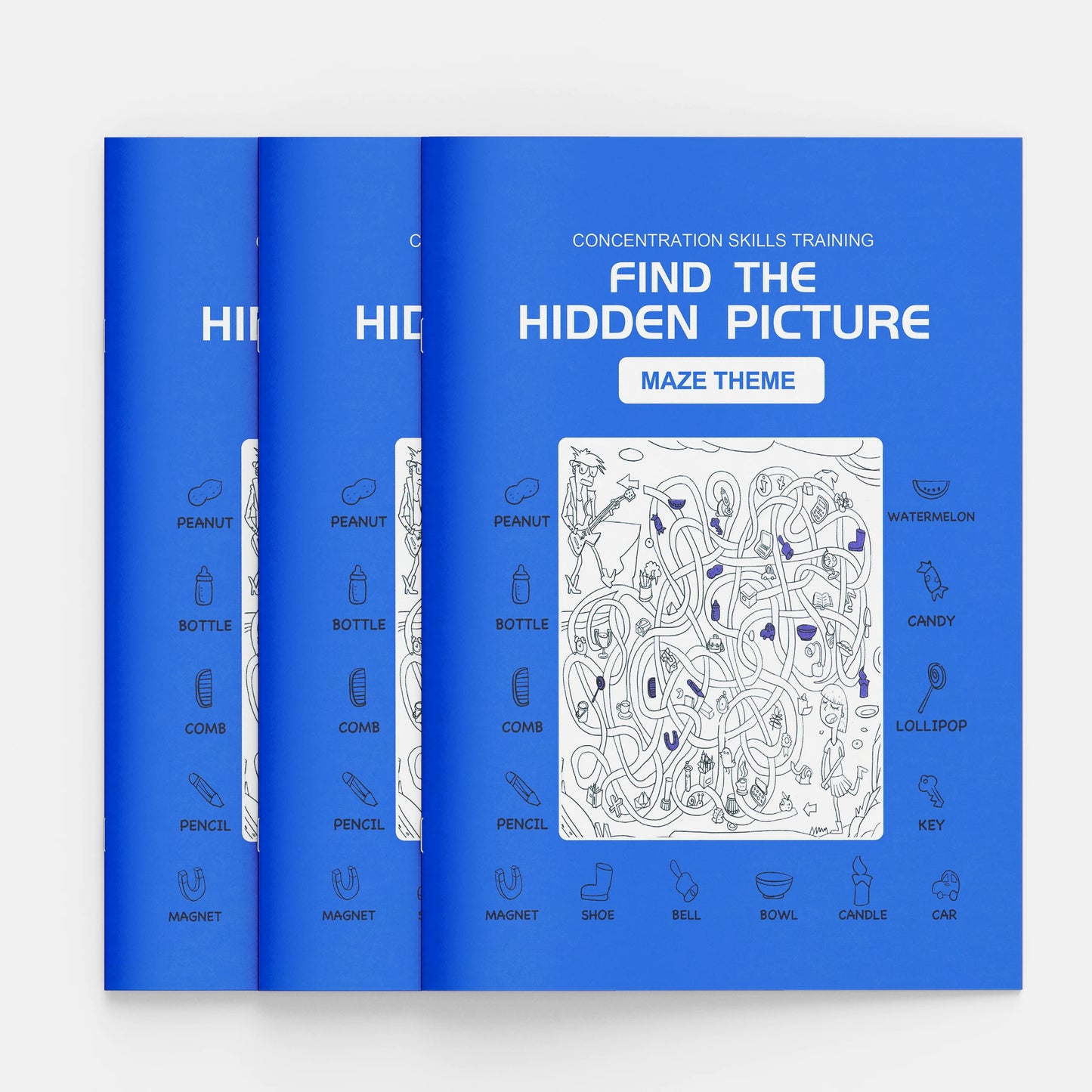 Pique Your Child's Imagination with this Delightful Hidden Objects Book - Ideal for Building Focus and Attention