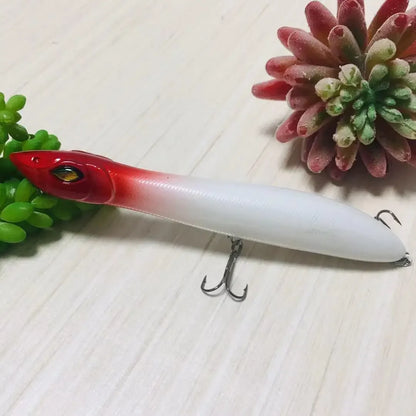 TEKNIK Popper Fishing Lure 100mm 140mm patchinco Floating Wobblers Artificial Hard Bait Patchinko 100 leurre de surface lures