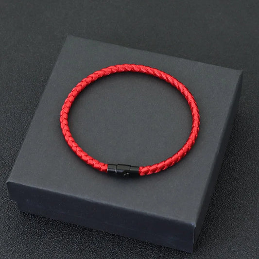 Grade A Keel Rope Bracelet – Lucky Red Thread Magnetic Couple Bracelet for Wealth & Prosperity