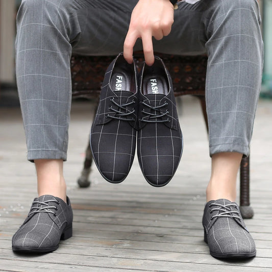 Shoes for Men with Free Shipping Men Shoes Luxury Brand High Quality Lace Up Oxfords Business Shoes Zapatos De Vestir Hombre