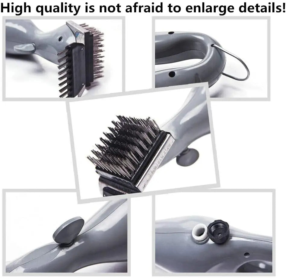 BBQ Grill Outdoor Steam Cleaning Brushes Barbecue Cleaner Suitable For Charcoal Scraper Gas Accessories Cooking Kitchen Tool