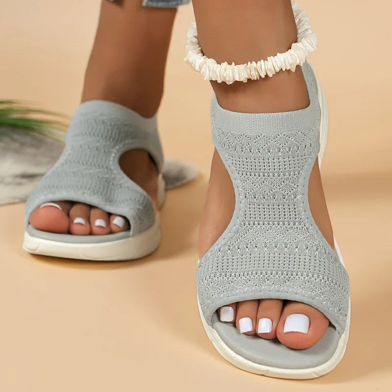 Women's Shoes Summer 2024 Comfort Casual Sport Sandals Women Beach Wedge Sandals Women Platform Sandals Roman Sandals Plus Size