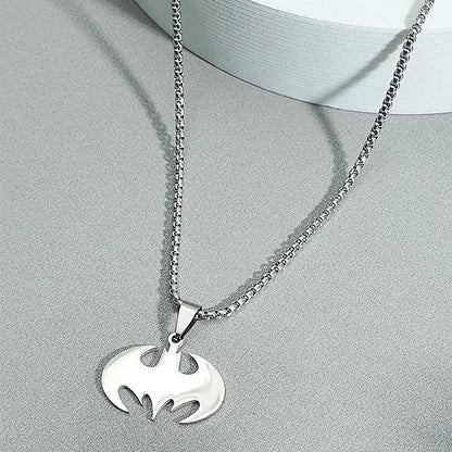 DC Comics Batman Fashion Accessories Necklace for Men and Women Stainless Necklace Vintage Solid Metal Colla Birthday Gifts New