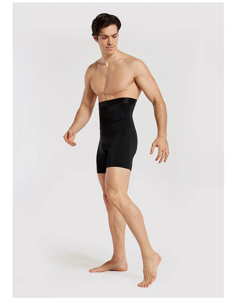 Men Tummy Control Shorts Body Shaper Compression High Waist Trainer Belly Tummy Control Slimming Shapewear Boxer Underwear Fajas