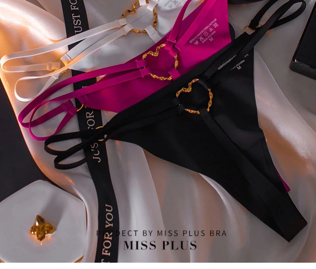 Ice Silk Girls Briefs Iron Ring Sexy Women G String Panties Underwear Thong Seamless Underpants Yoga Lingerie Plus Size S-XL