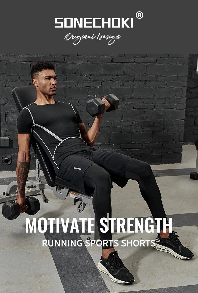 Plus Size Running Shorts Men Loose Dry Fit Basketball Gym Fitness Black Shorts Jogging Workout Athletic Bottom Zipper Pocket