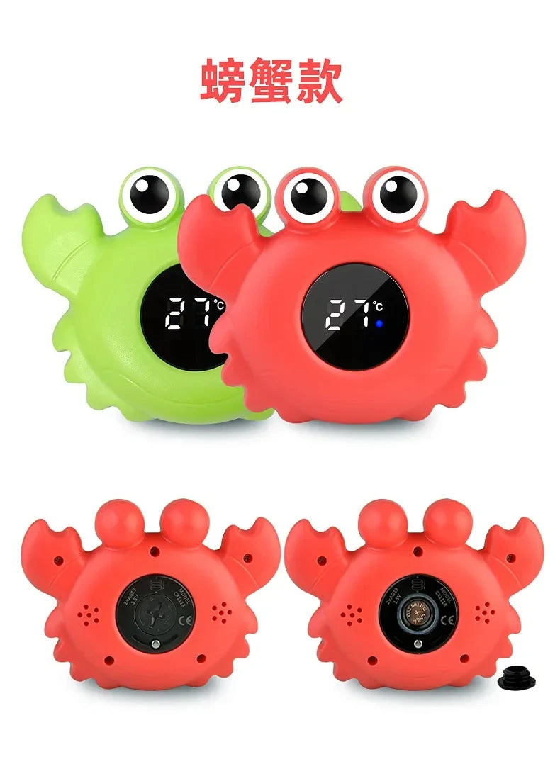Baby Bath Temperature Meter Floating Digital Water Baby Bath Temperature Meter LED Display Temperature Tester Safety Cartoon
