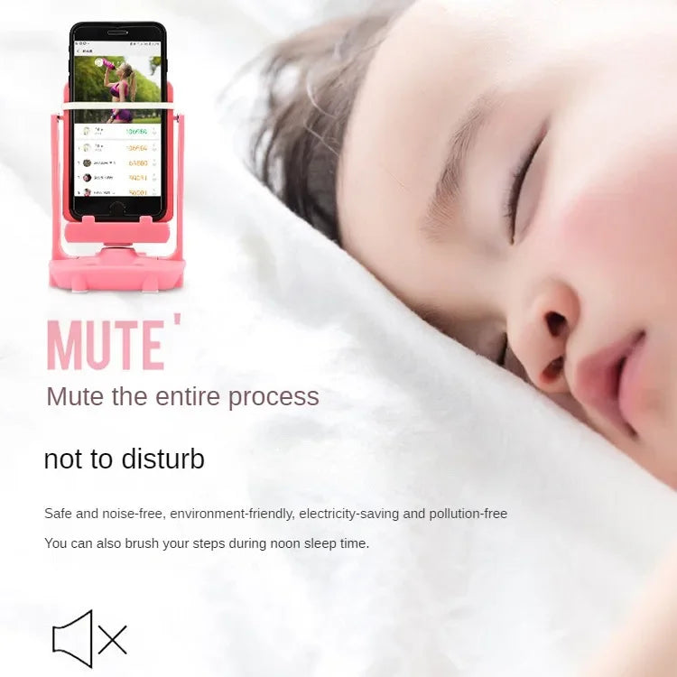 Mobile Phone Walking Swing Shaker Holder Automatic Device Phone Pedometer Step Counter Shaking Accessories Silent For All Phones