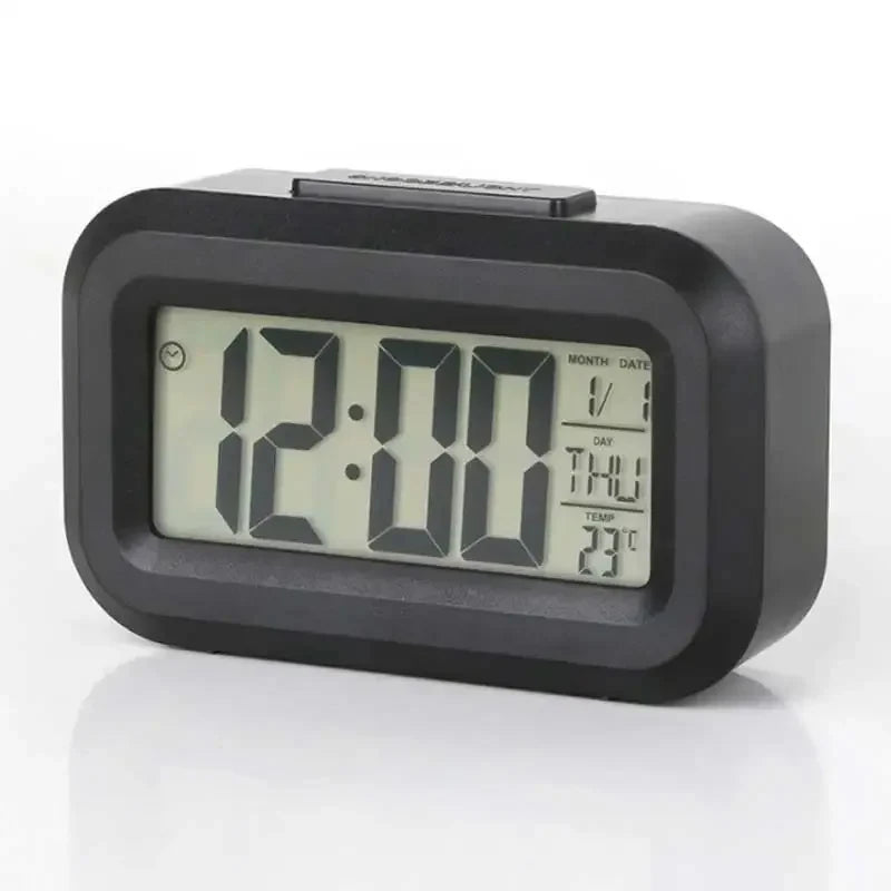 LED Digital Alarm Clock Backlight Snooze Data Time Calendar Desktop Multifunction Electronic Backlight Table Clock